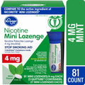Kroger® Mint Flavor 4 mg Nicotine Polacrilex Mini Lozenges Stop Smoking  Aid, 3 pk / 81 ct
