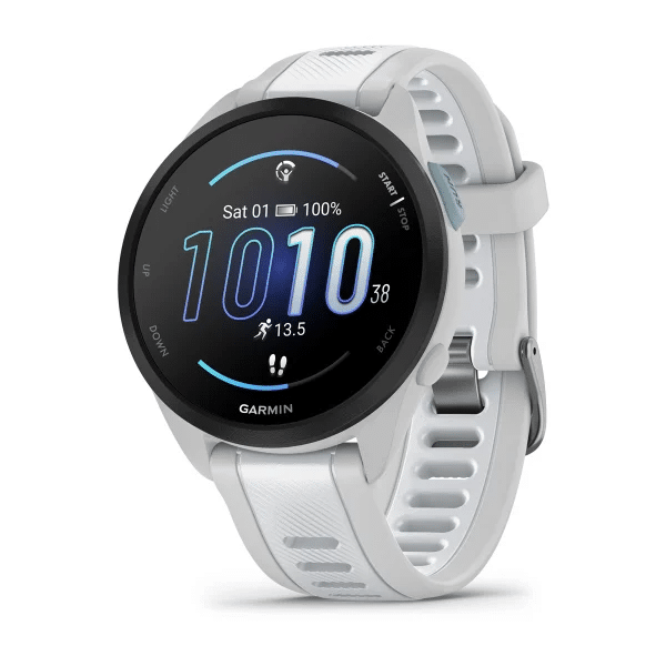 Reloj Inteligente Garminforerunner 165 Music Blanco Smartwatch Costa Rica