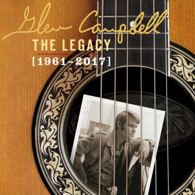 Product Image : This CD is brand new.<br>Format: CD<br>This item's title is: Legacy (1961-2017) (4 CD)<br>Artist: Glen Campbell<br>Label: CAPITOL NASHVILLE<br>Barcode: 602577150609<br>Release Date: 6/21/2019