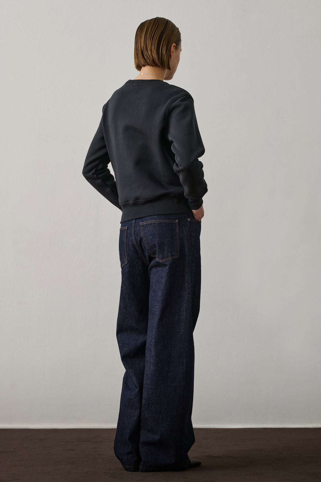 Sweatshirt Donatien - Dark Navy - Coton - Femme