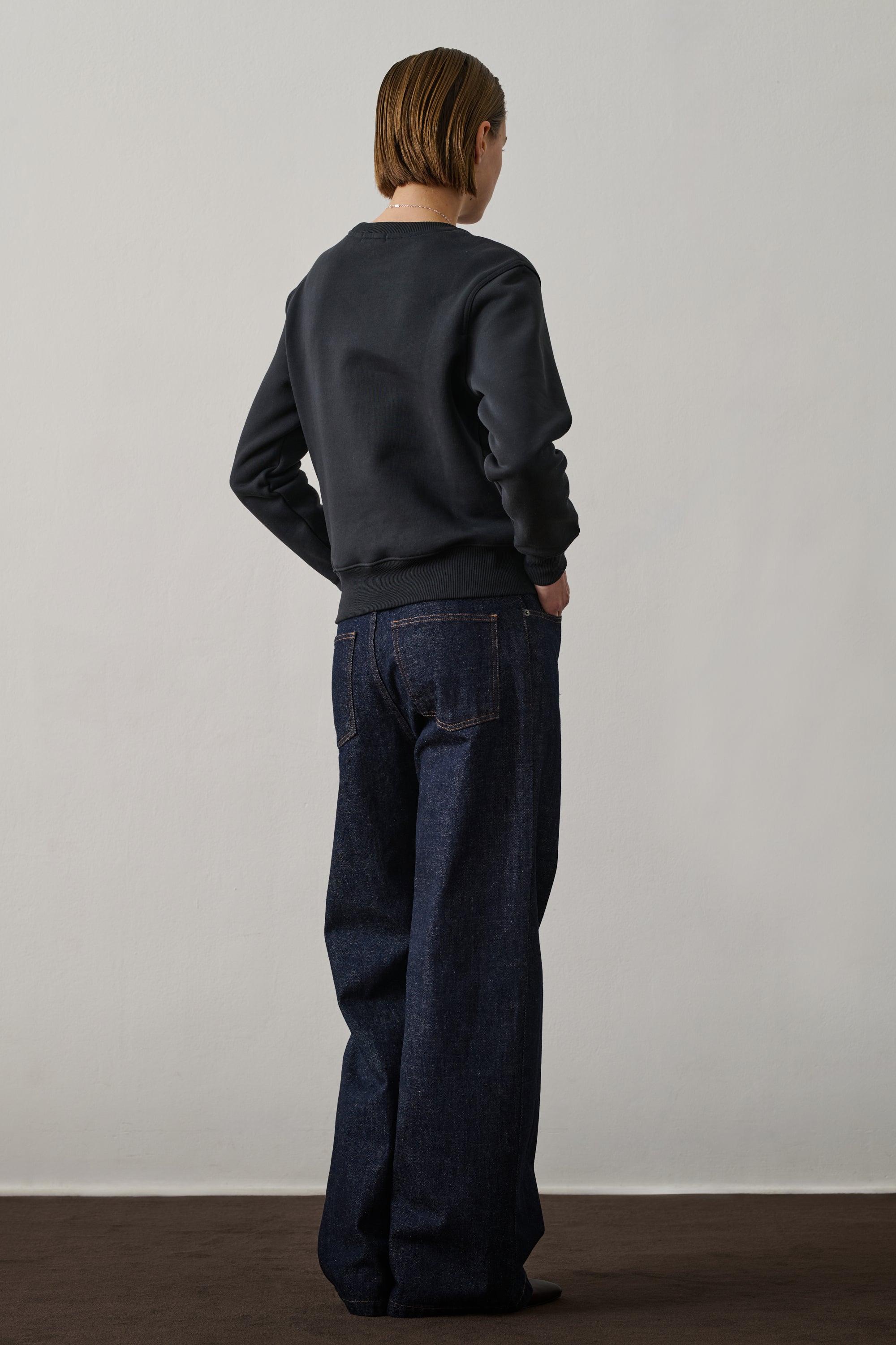 Sweatshirt Donatien - Dark Navy - Coton - Femme