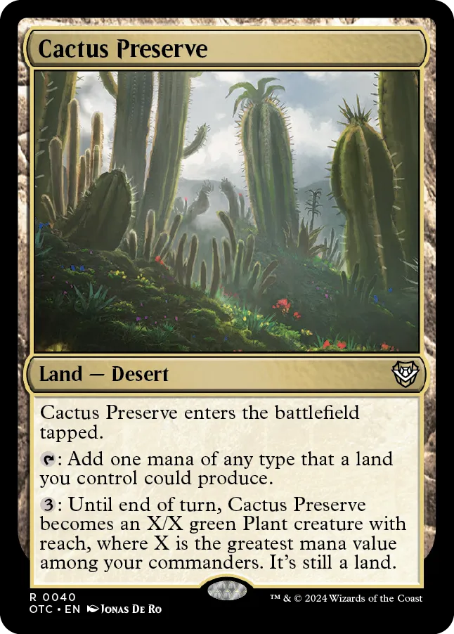 Rules Text: becomes, creature, Type: Land, 54 cards
