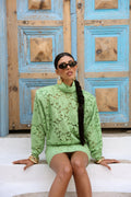 VESTITO PIZZO NAMMOS VERDE BY MARZIA MANGO