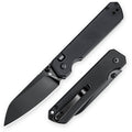 HYLA | Pocket Knife | Button Lock | 2.91" 14C28N Black Blade | Black G10 Handle | HX OUTDOORS ZD-130S-B