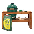 Large Big Green Egg with Acacia Table Bundle
