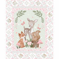 Sweet Woodland - Jo Taylor - 3 Wishes Fabric - Panel Quilt Kit