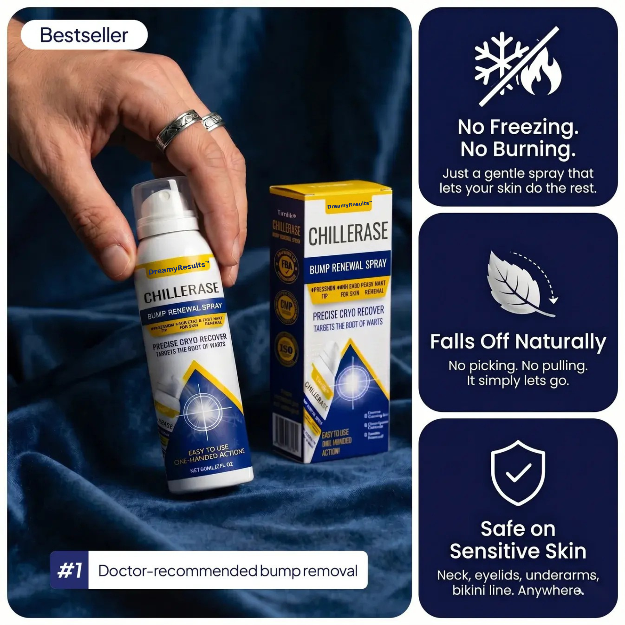 Dreamy Results® ChillErase Bump Renewal Spray