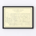 vintage map of Tipton County, Indiana, 1910