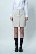 POLYESTER STRAIGHT SKIRT