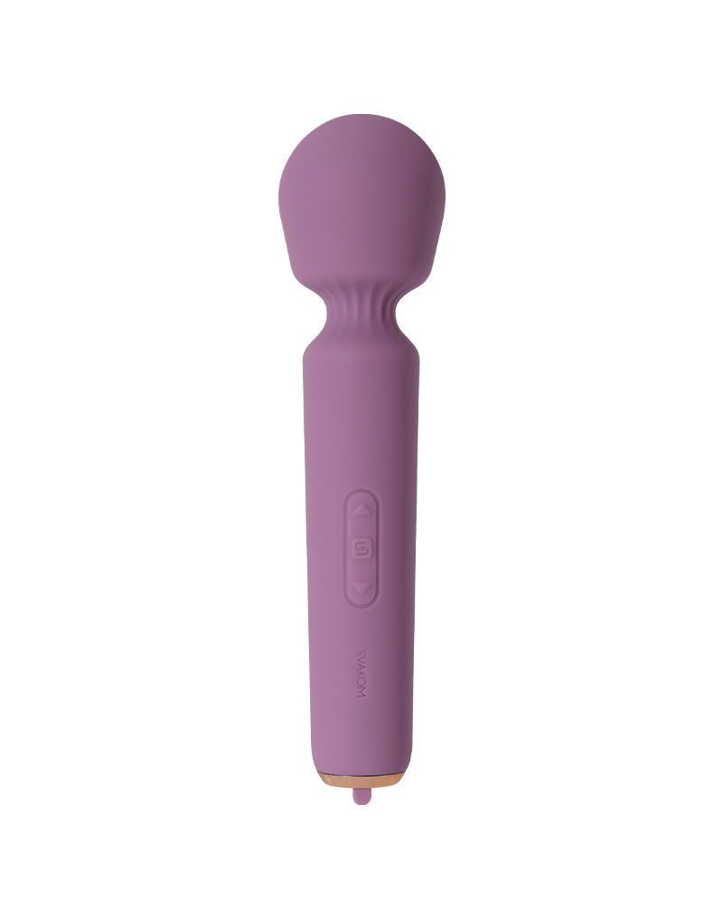 Svakom - Mini Emma Neo - Interactieve Compacte Wand Vibrator - Paars-laced-up.nl