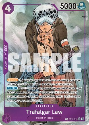 Trafalgar Law (010) (TR) - ST10-010 - SR - Foil - One Piece Card Game » One Piece Singles » One Piece Singles: 500 Years in the Future