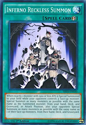 Inferno Reckless Summon - Structure Deck: Machine Reactor