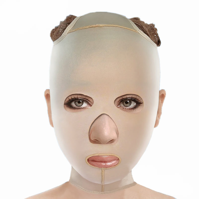 Masque facial de compression post-opératoire (1 paquet) - image 0