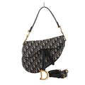 Dior M0455 Oblique Saddle Strap Bag Medium / 33255 103867785