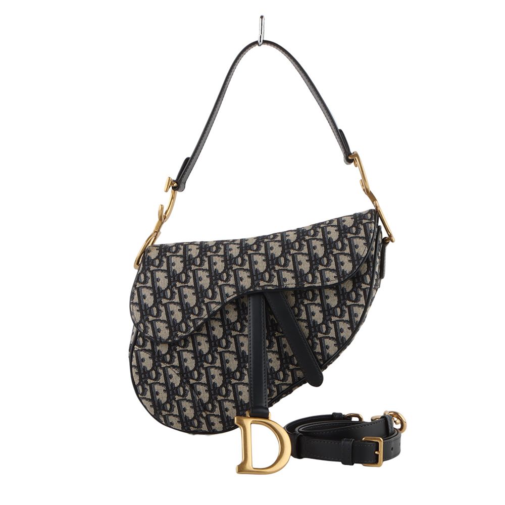 Dior M0455 Oblique Saddle Strap Bag Medium / 33255 103867785