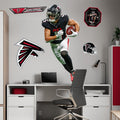 Drake London - RealBig Collection - Official NFL - Atlanta Falcons - Reusable Vinyl Wall Decals