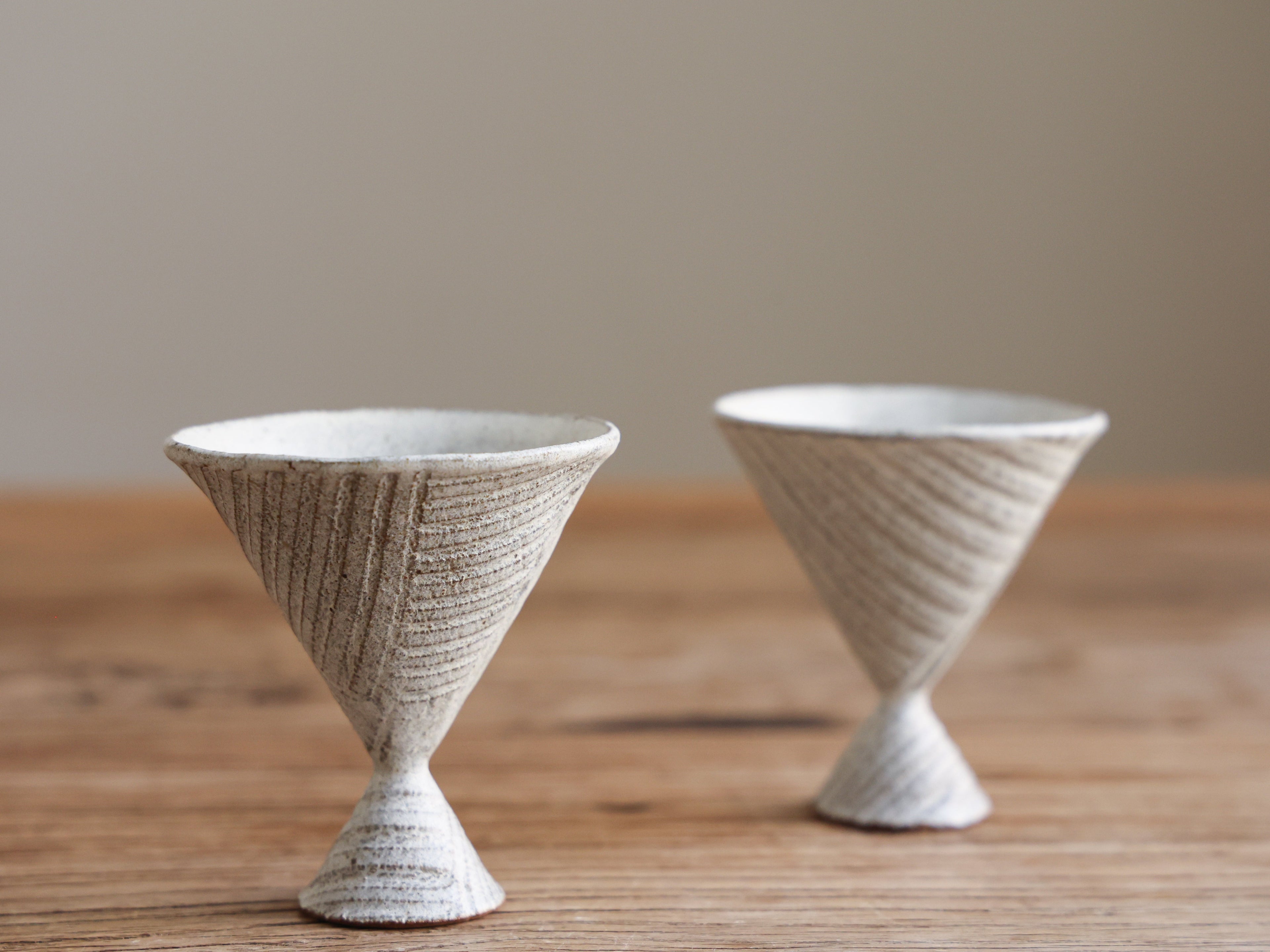 Sand clock Strips Teacup