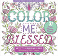 Color Me Blessed Inspirational Adult Coloring Book (31 Stress-Relieving Designs) (Studio Series Artist'S Coloring Book) (Artist'S Coloring Books)