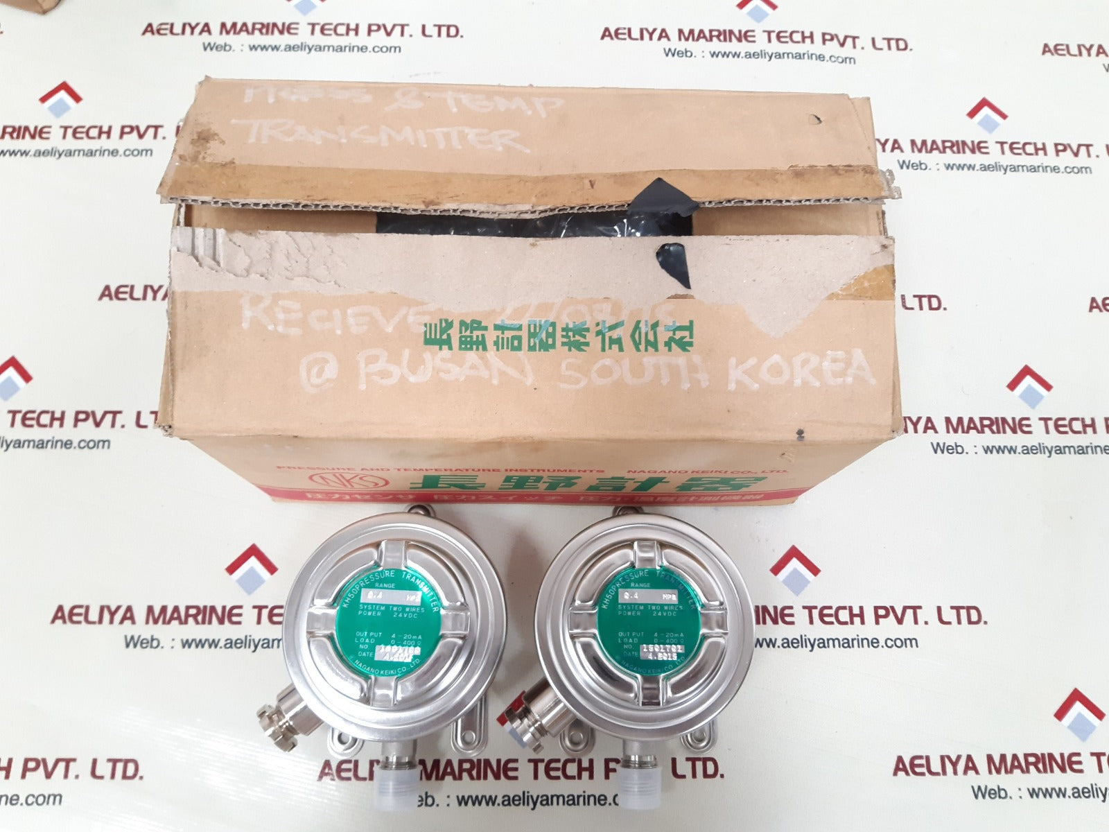 Nagano Keiki kh50 pressure transmitter range 0.4mpa