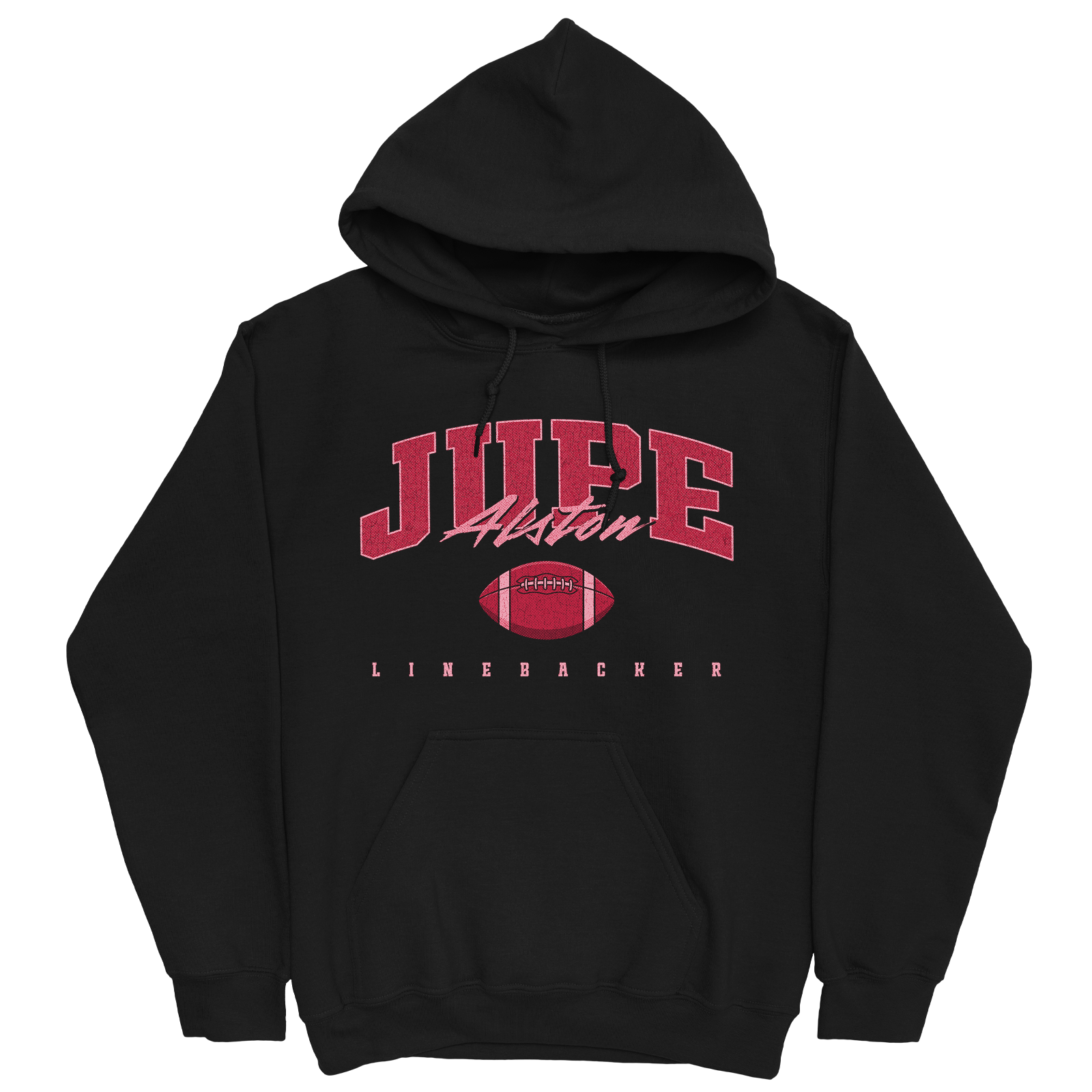 JUPE ALSTON FOOTBALL BLACK HOODIE