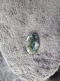 Agate Mousse d'Inde cabochon