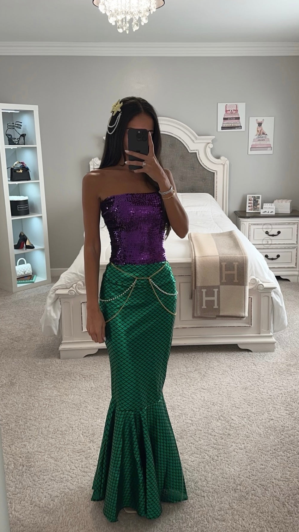 MERMAID WOMENS COSTUME SET