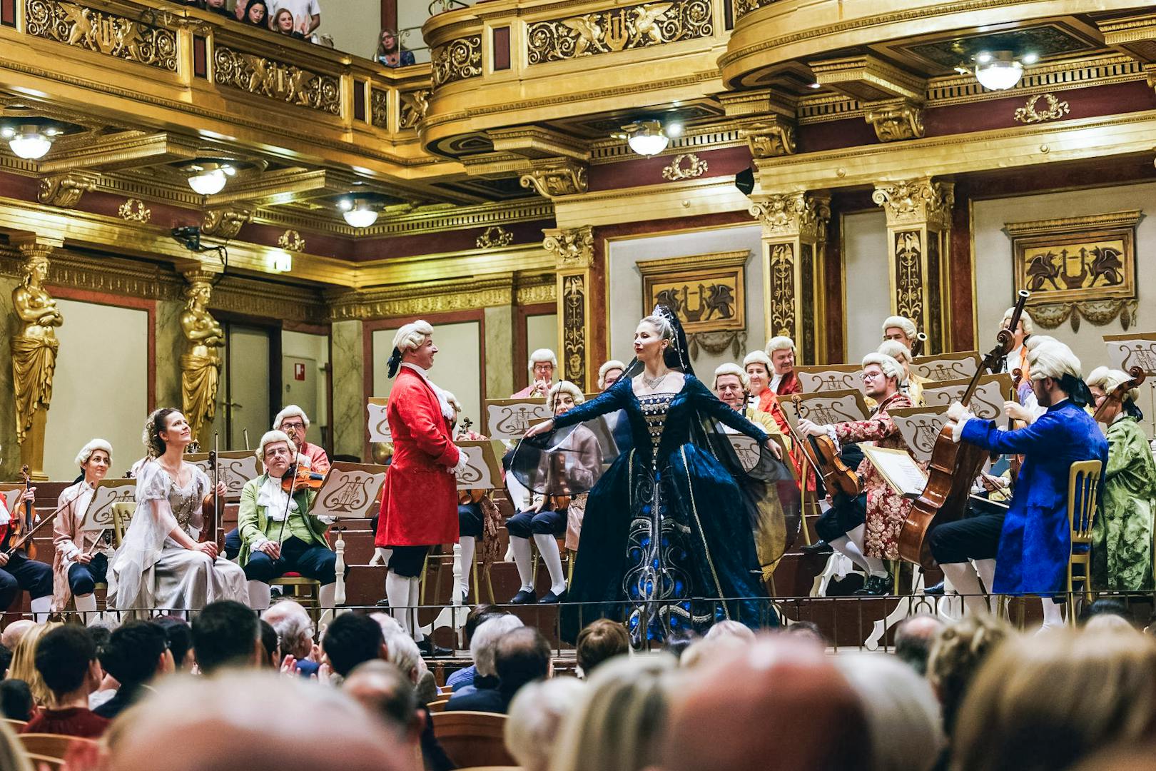Mozart Orchestra Concert at Golden Hall in Viennese Music Association