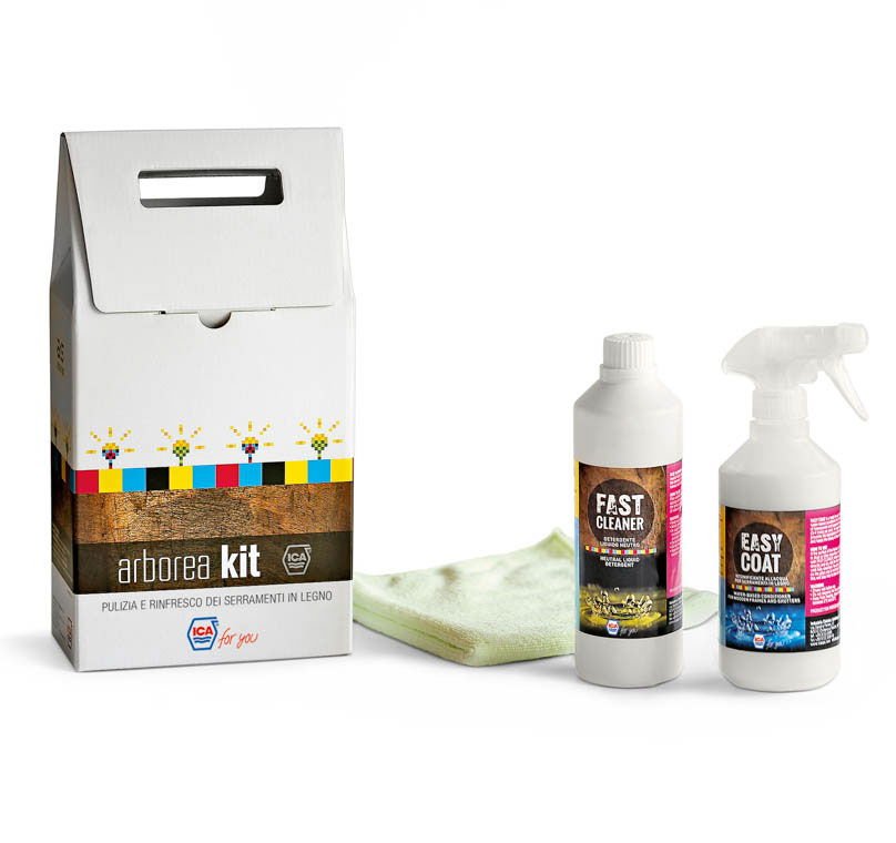 Ica Kit Pulizia Arborea Fast Cleaner + Easy Coat - EmporiodiAntonio