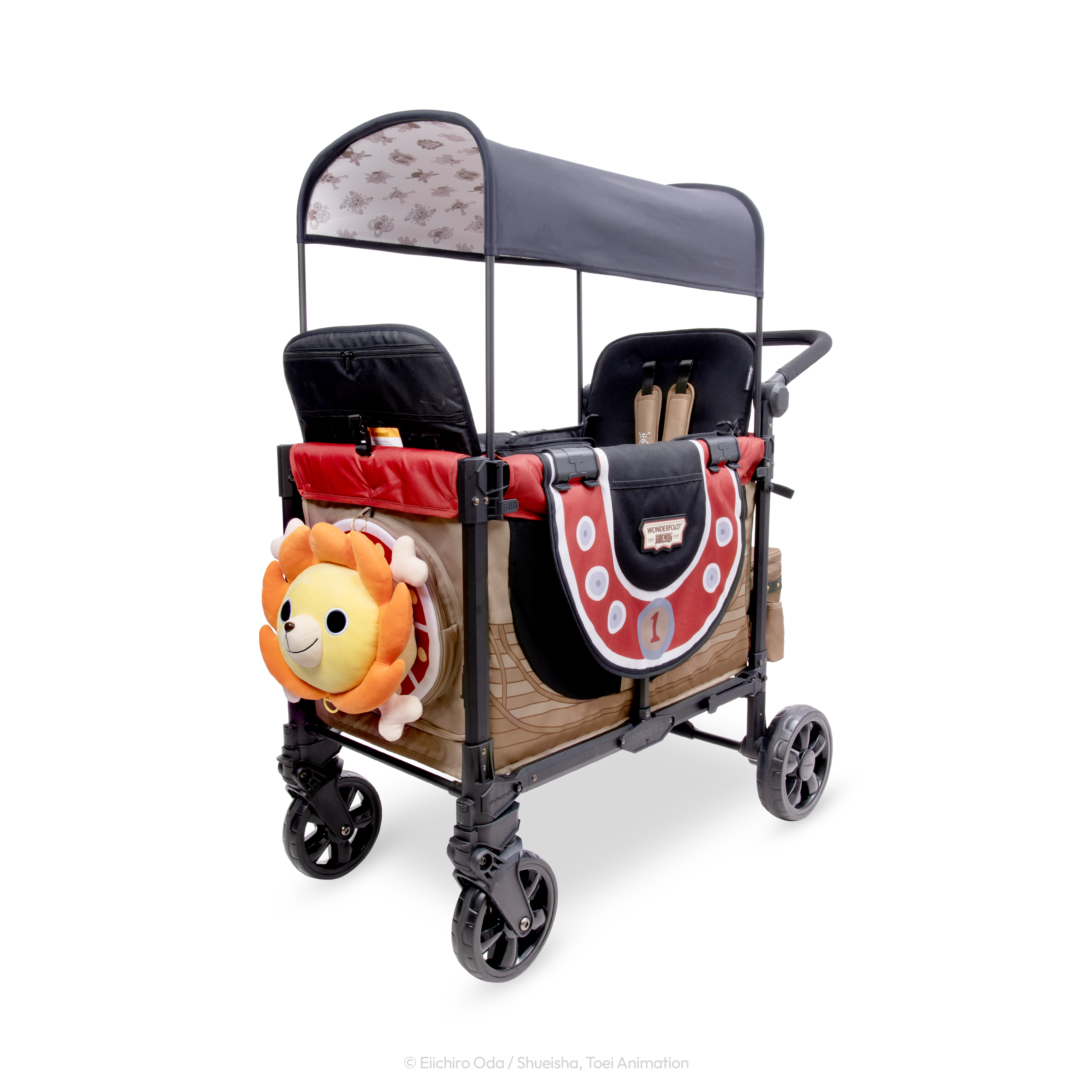 ONE PIECE Thousand Sunny Stroller Wagon (2 Seater)