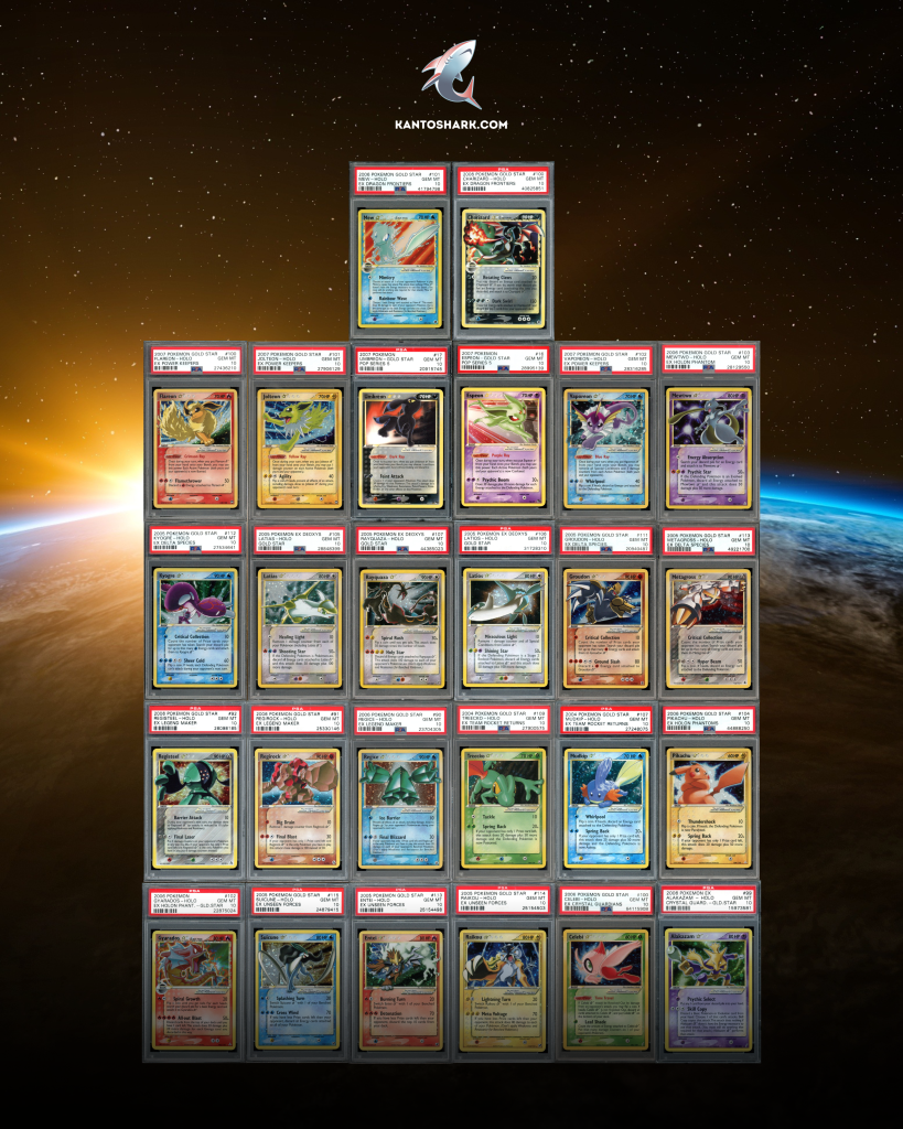 Pokémon Gold Star Cards: The Ultimate Collector's Guide – Kanto Shark