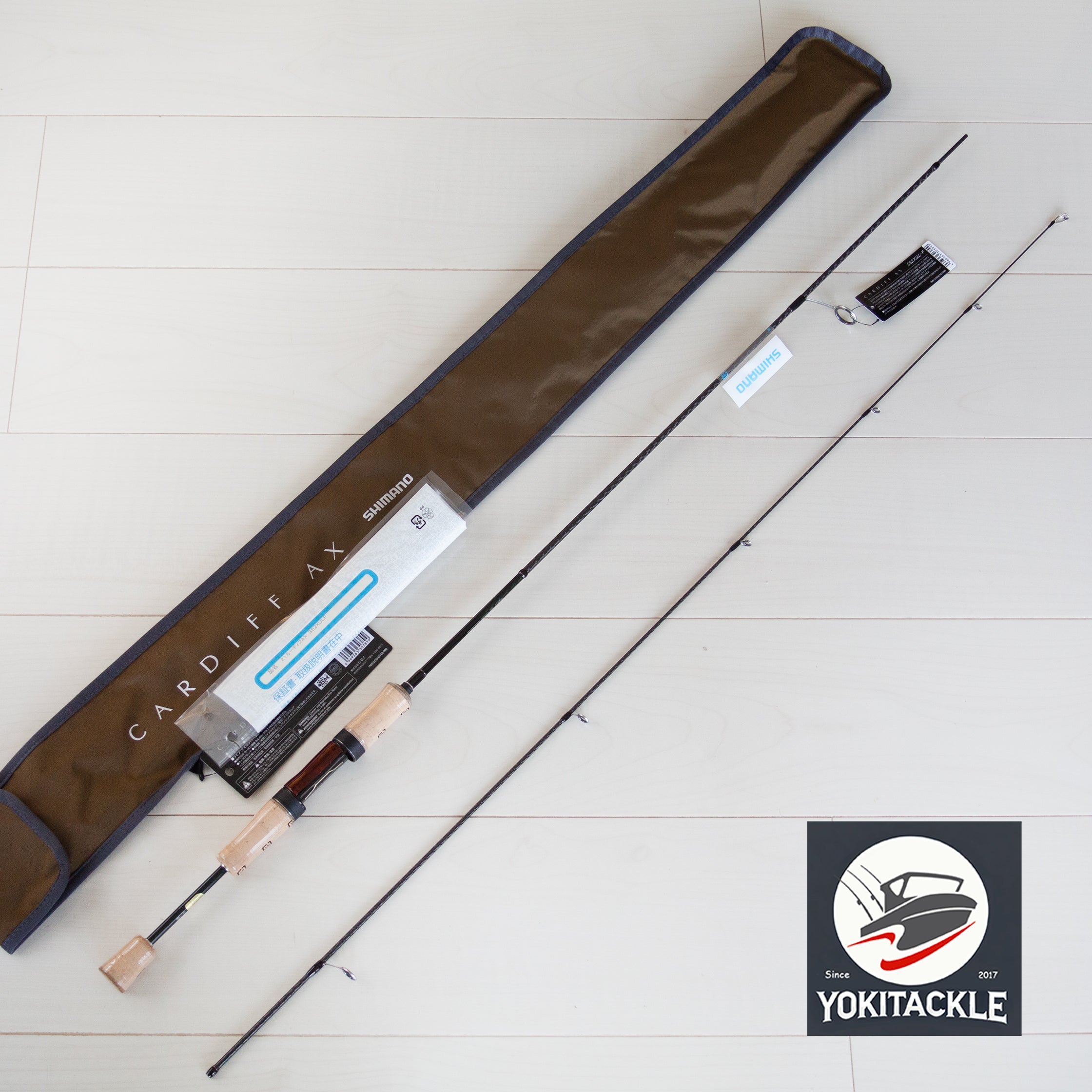 Shimano 21 Cardiff AX S62XUL-F Spinning Rod for Trout