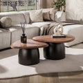 Salontafel Melta Set van 2 | Bruin