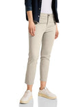 STREET ONE Damen A377207 7/8 Satin Hose, Dolomite Stone, 34W / 26 im Sale