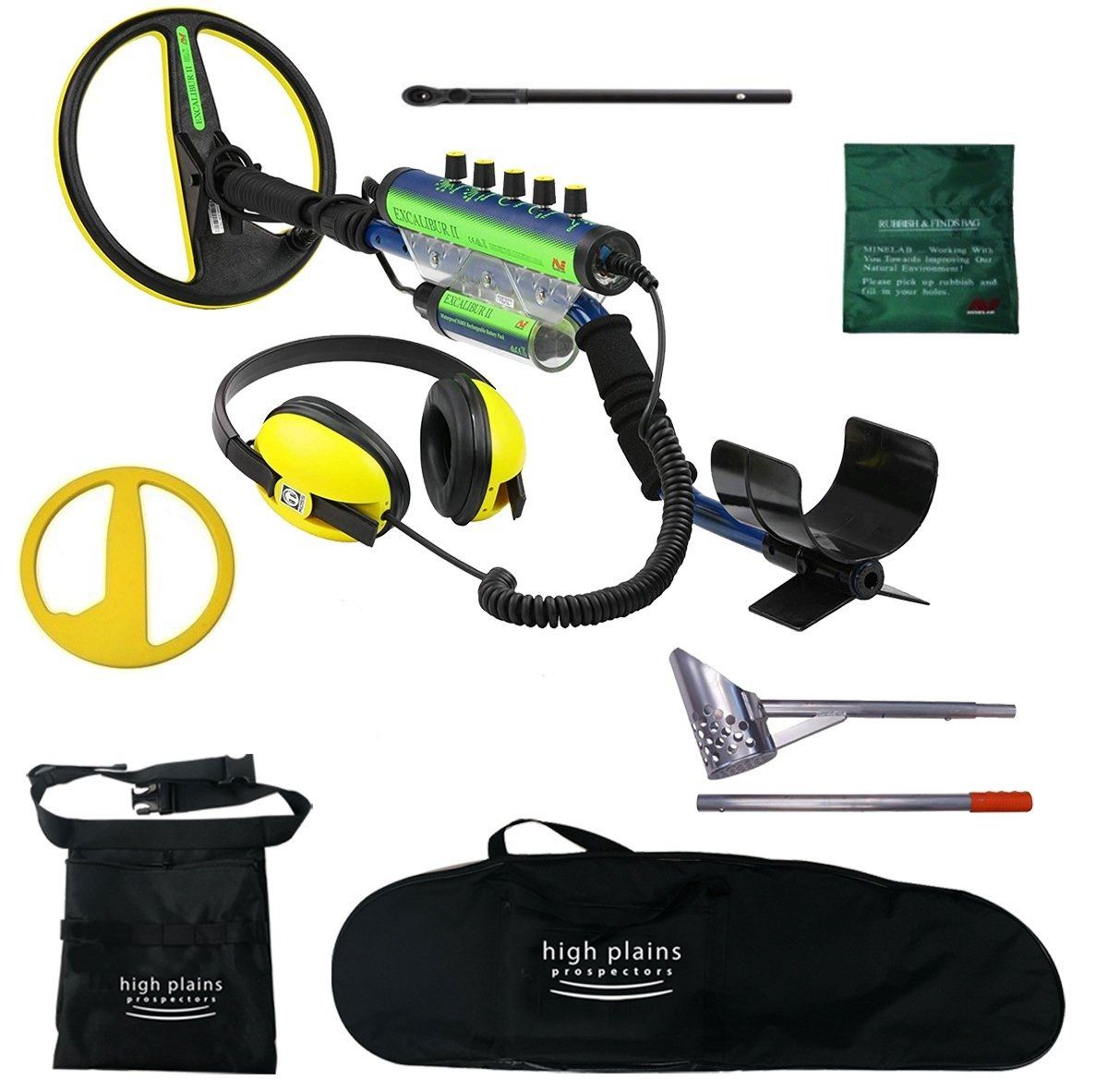 Minelab Excalibur II Metal Detector with Extra FREE Gear