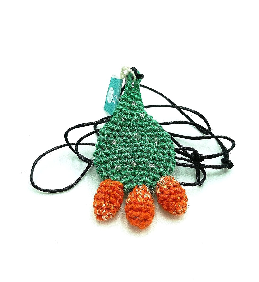 Collana con ciondolo fico d'india e 3 frutti - Maria Maggio