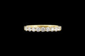 18ct Yellow Gold Diamond Half Eternity Ring