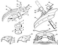 STIHL 4116-007-1023 Satz Wickelschutz positie -1 technische tekening