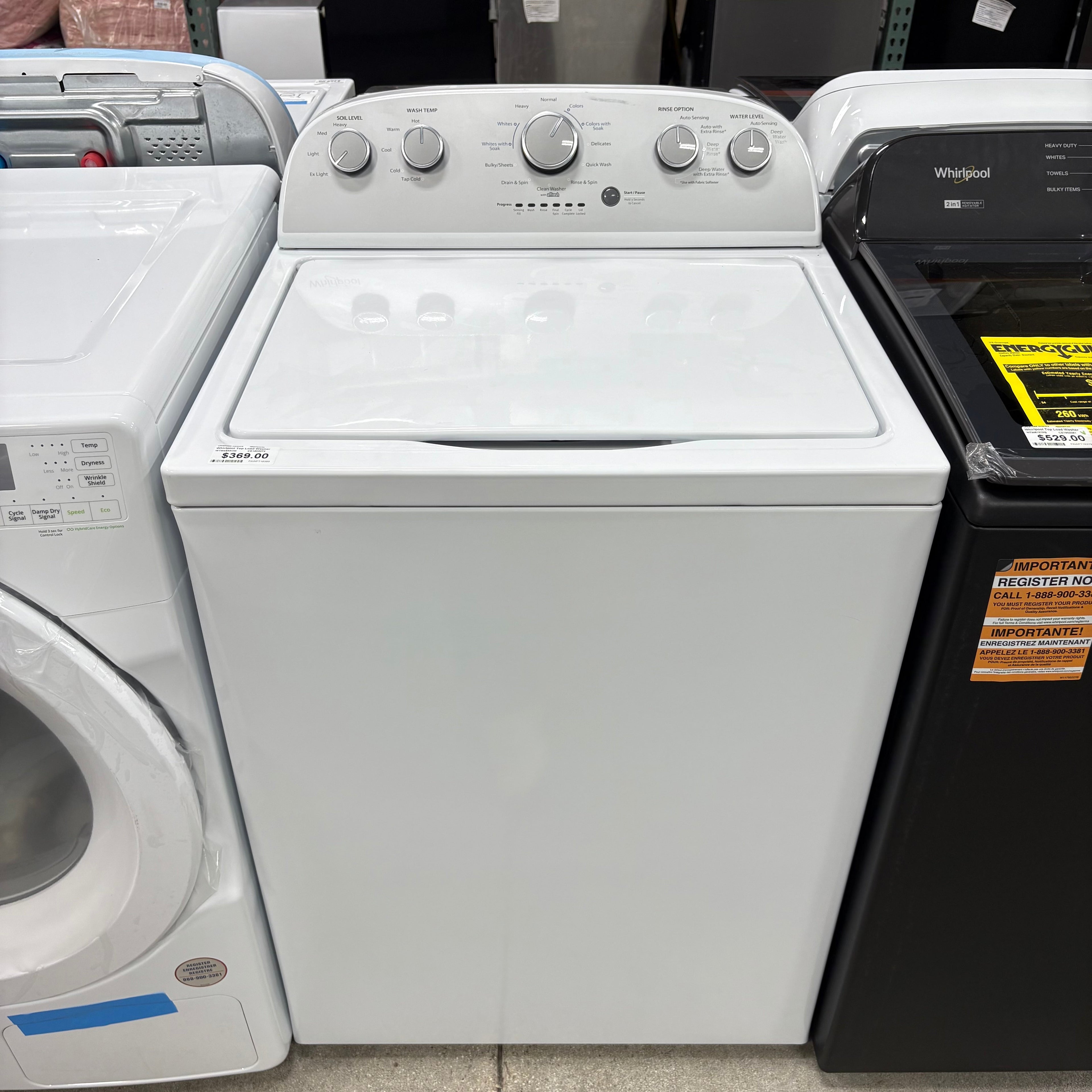 Whirlpool Top Load Washer