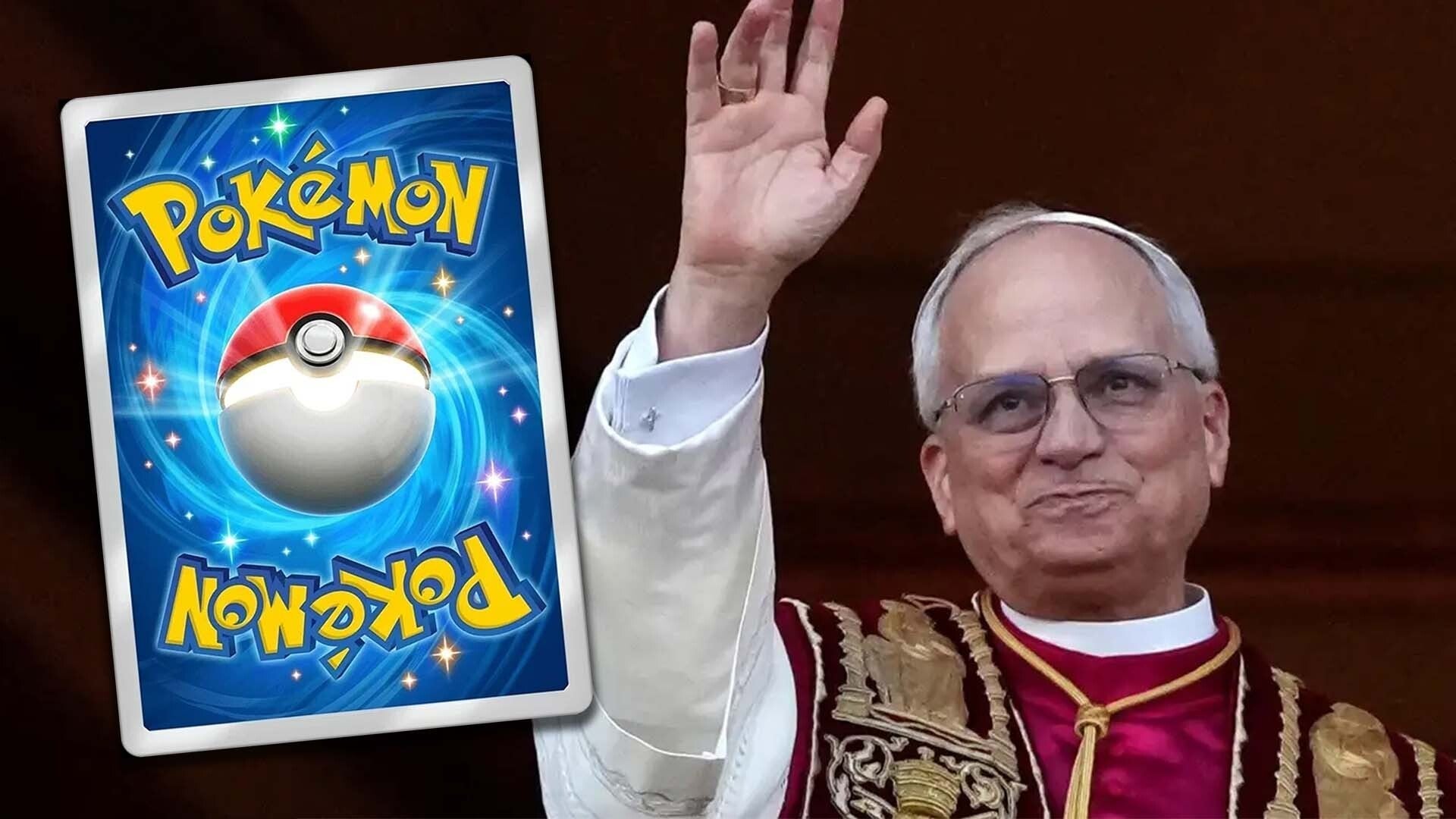 The Pope Just Blessed A Holographic Pokémon Card