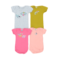 PETIT BATEAU - ENSEMBLE BODY - MULTICOLORE - 6 MOIS