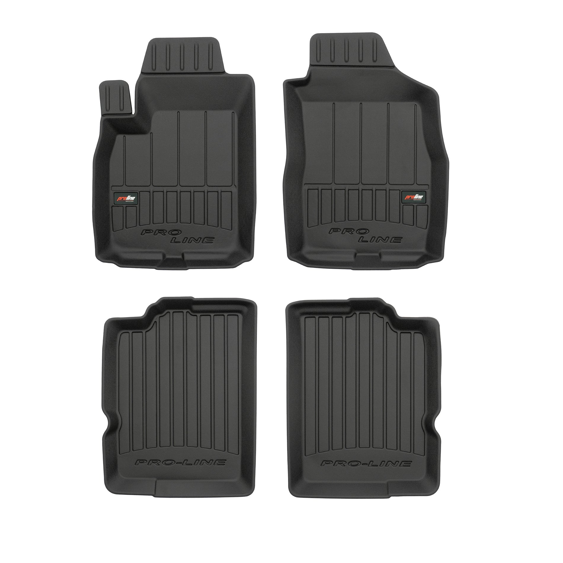 Tappetini auto a vaschetta Fiat Panda II, fabbricazione 09.2003 - 12.2012, carrozzeria berlina #1 - 1
