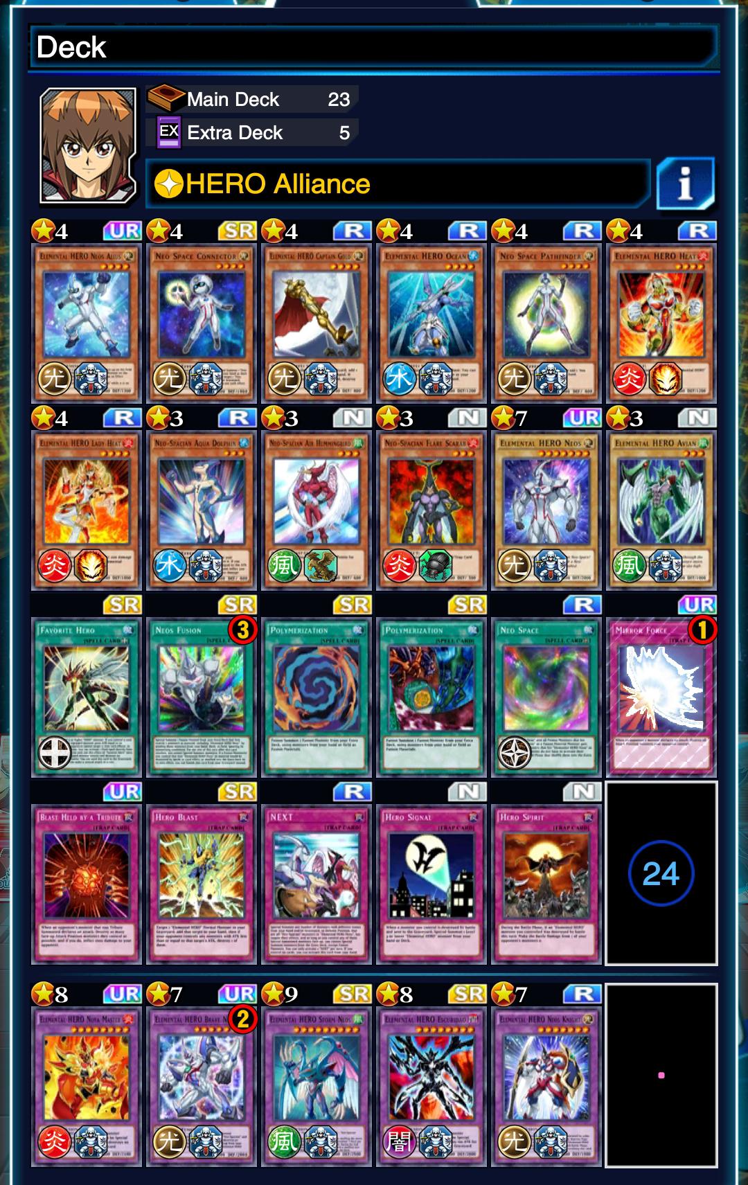 Really new to this game how can I improve my elemental hero deck and can you tell if elemental hero is a good deck to build : r/DuelLinks