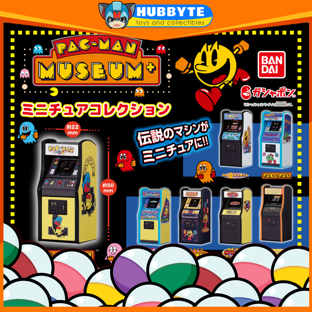 IN-STOCK Bandai - Miniature Collection - Pac-Man Museum
