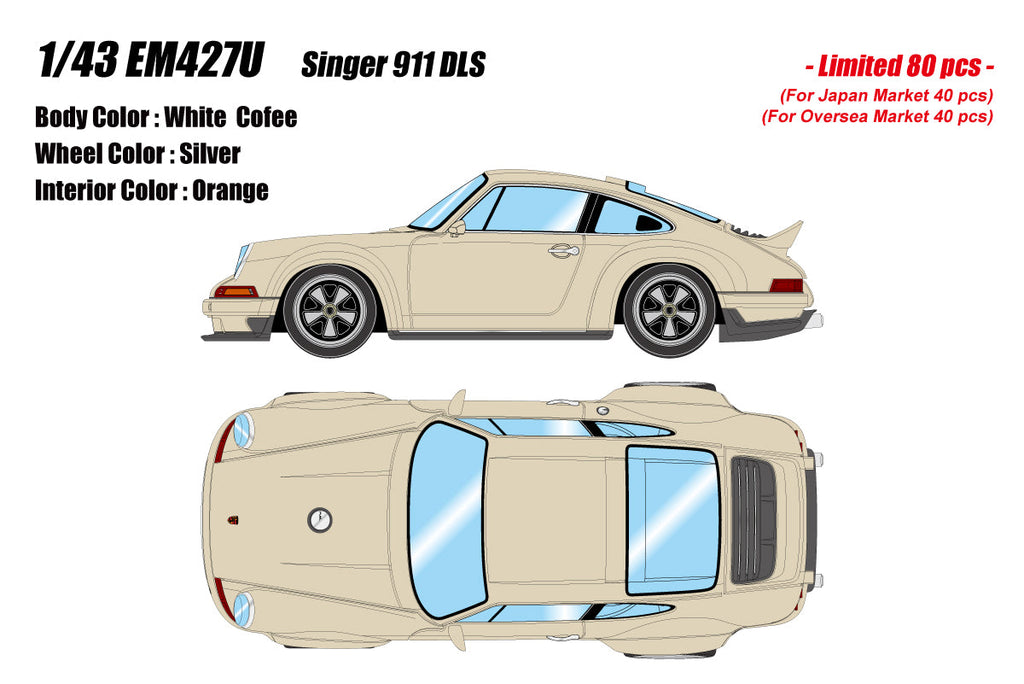 [Pre-order] Make Up EIDOLON EM427U Singer 911 DLS White Cofee Limited 80pcs (1015)