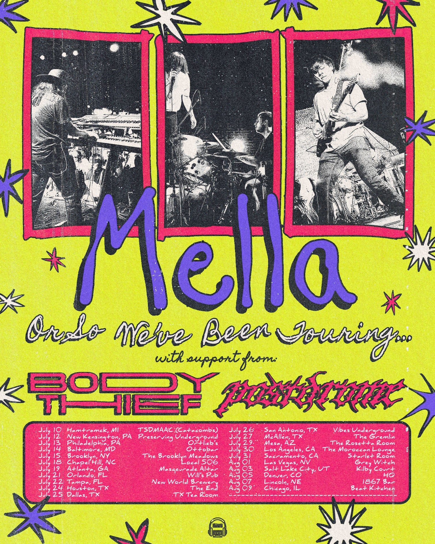 Mella Tour VIP Upgrade - July 26th, 2026 - San Antonio, TX