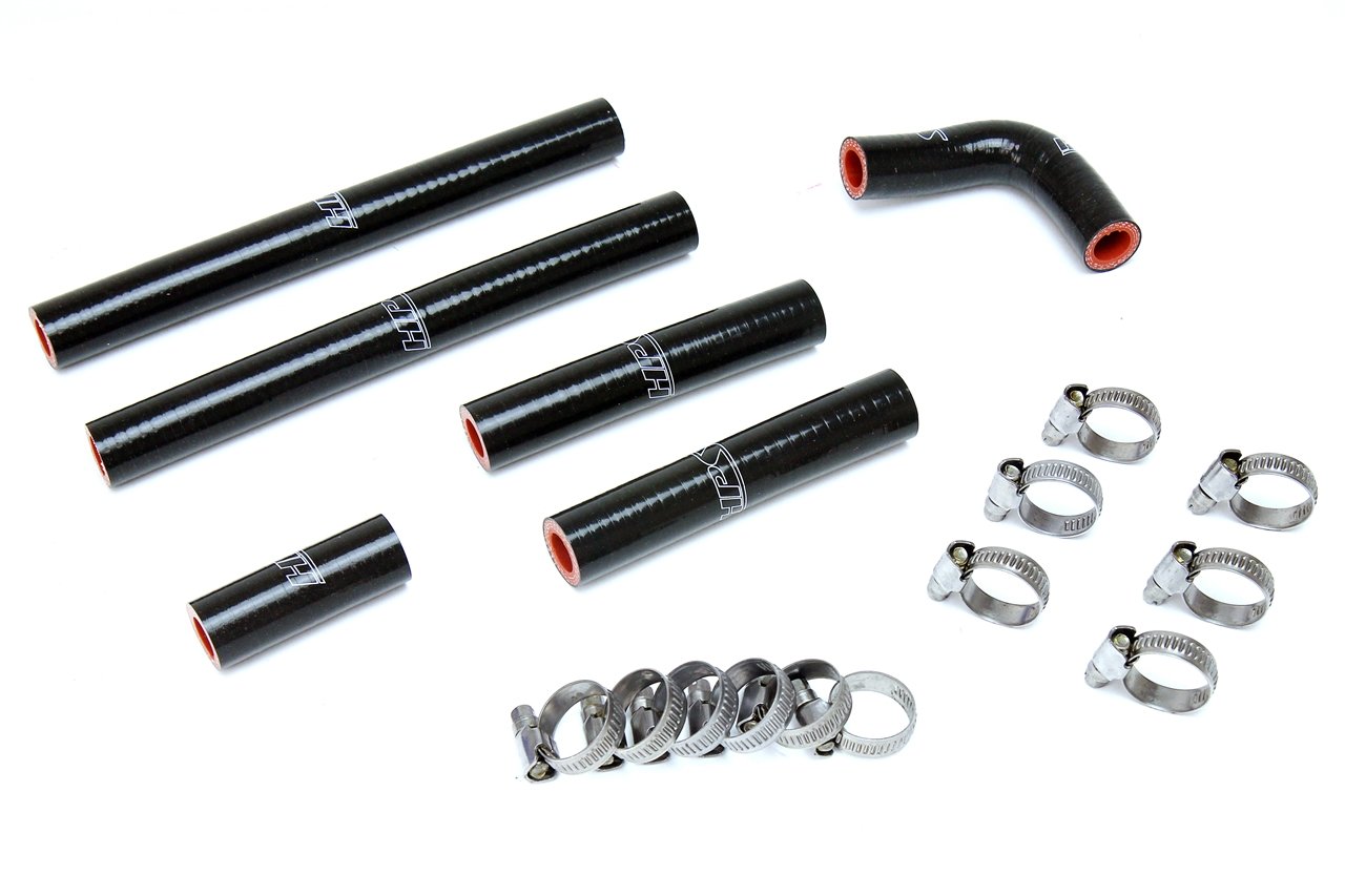 HPS Performance HPS Silicone Heater Coolant Hose Kit Toyota 1992-1997 Land Cruiser FJ80 4.5L I6 equipped with rear heater, 57-1638