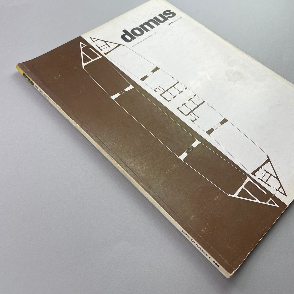 DOMUS architettura arredamento arte, n.316 marzo 1956