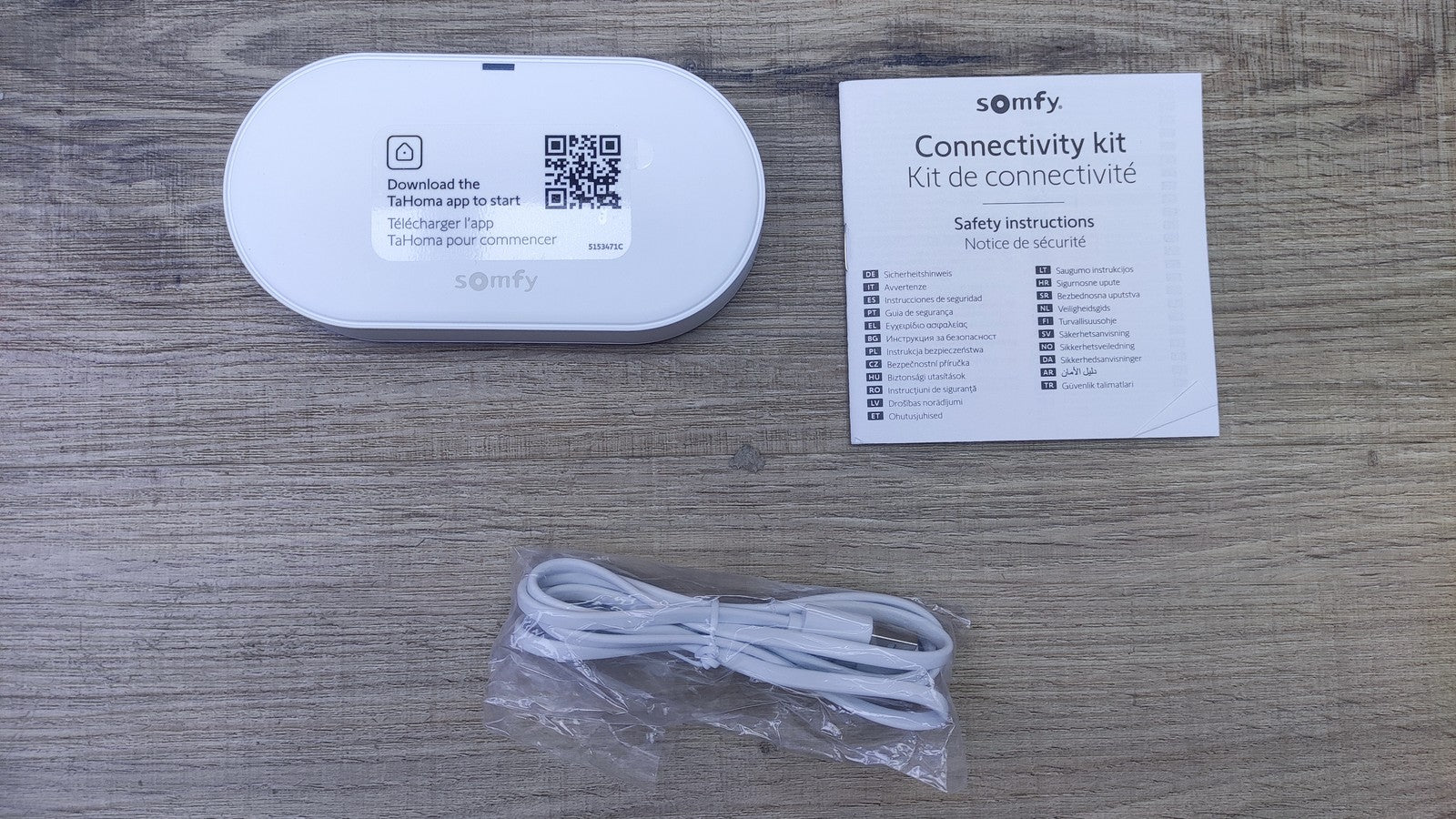 Somfy 1870755 TaHoma mini Connectivity Kit Steuerzentrale I36979