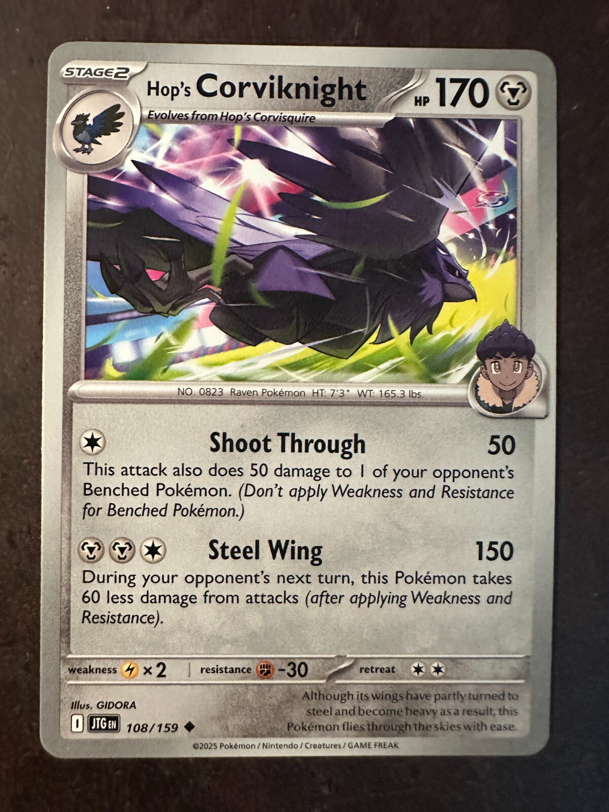 Hop's Corviknight 108