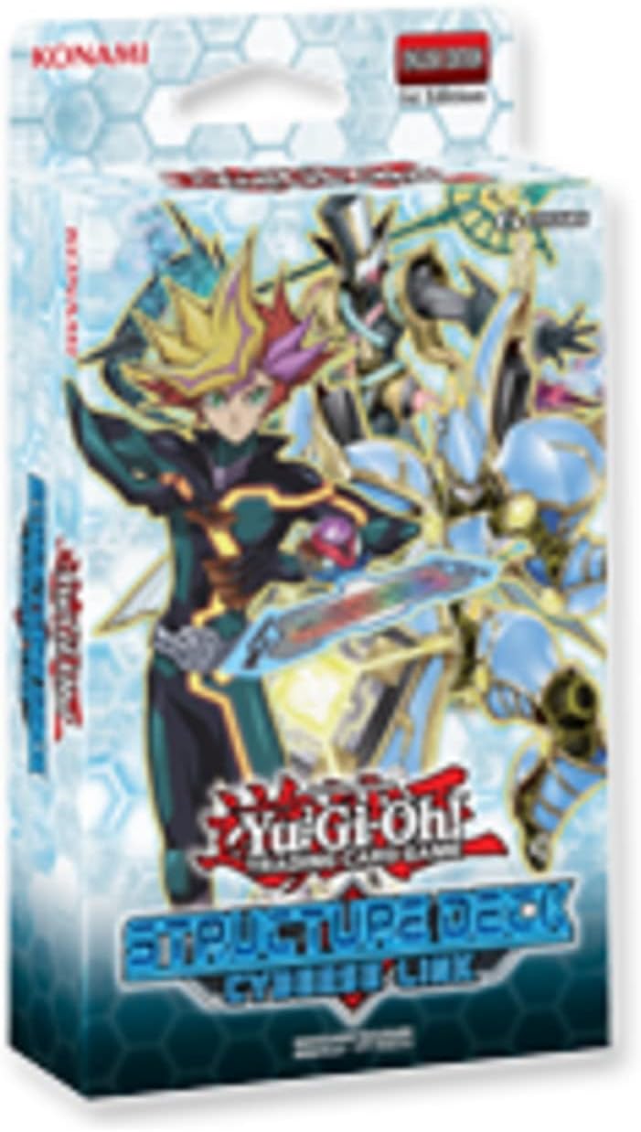 Konami KON547359 Cyberse Link Structure Deck Card, Multicoloured